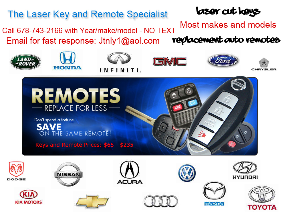 ECI Keys and Remotes